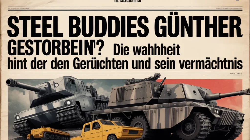 steel buddies günther gestorben