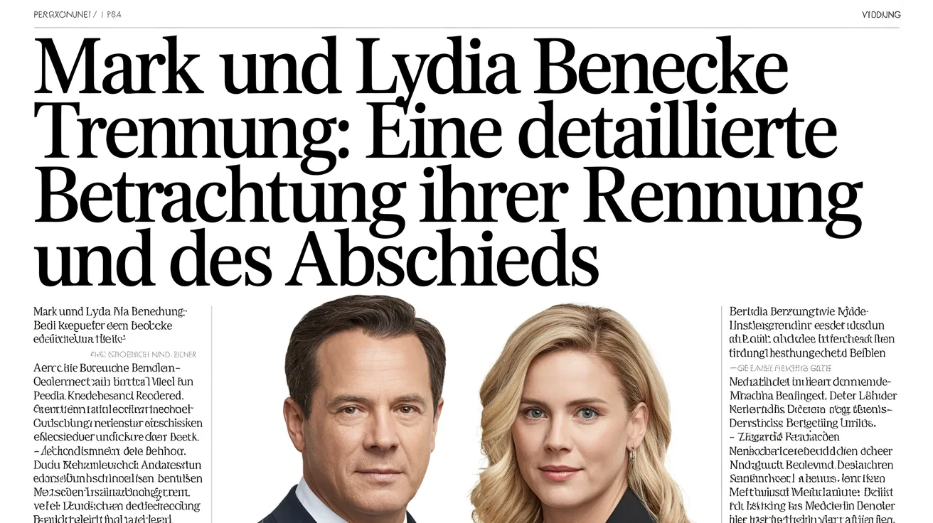 mark und lydia benecke trennung