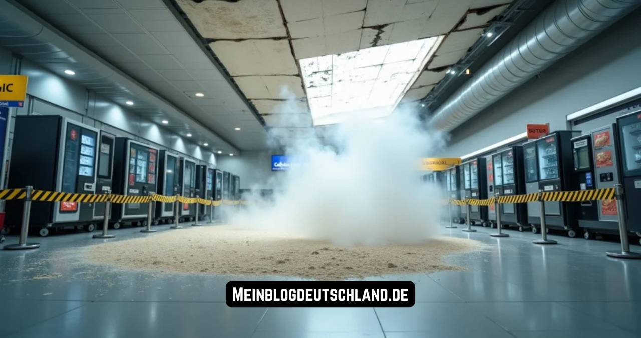 Palma Flughafen Decke Eingestürzt